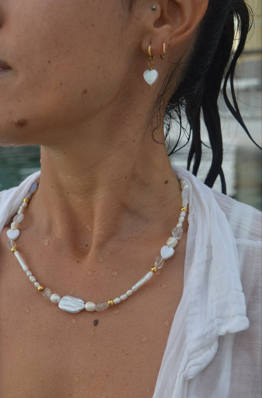 Orecchini Cuoreperla