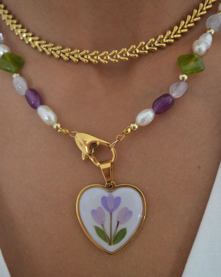 Ciondolo Cuore di primavera