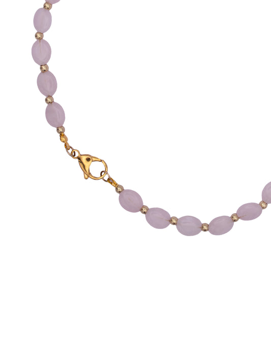 Collier Quarzo Rosa
