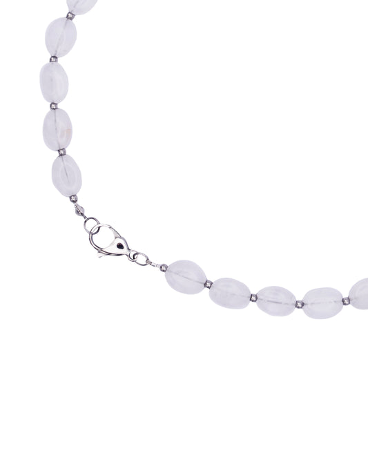 Collier Quarzo bianco