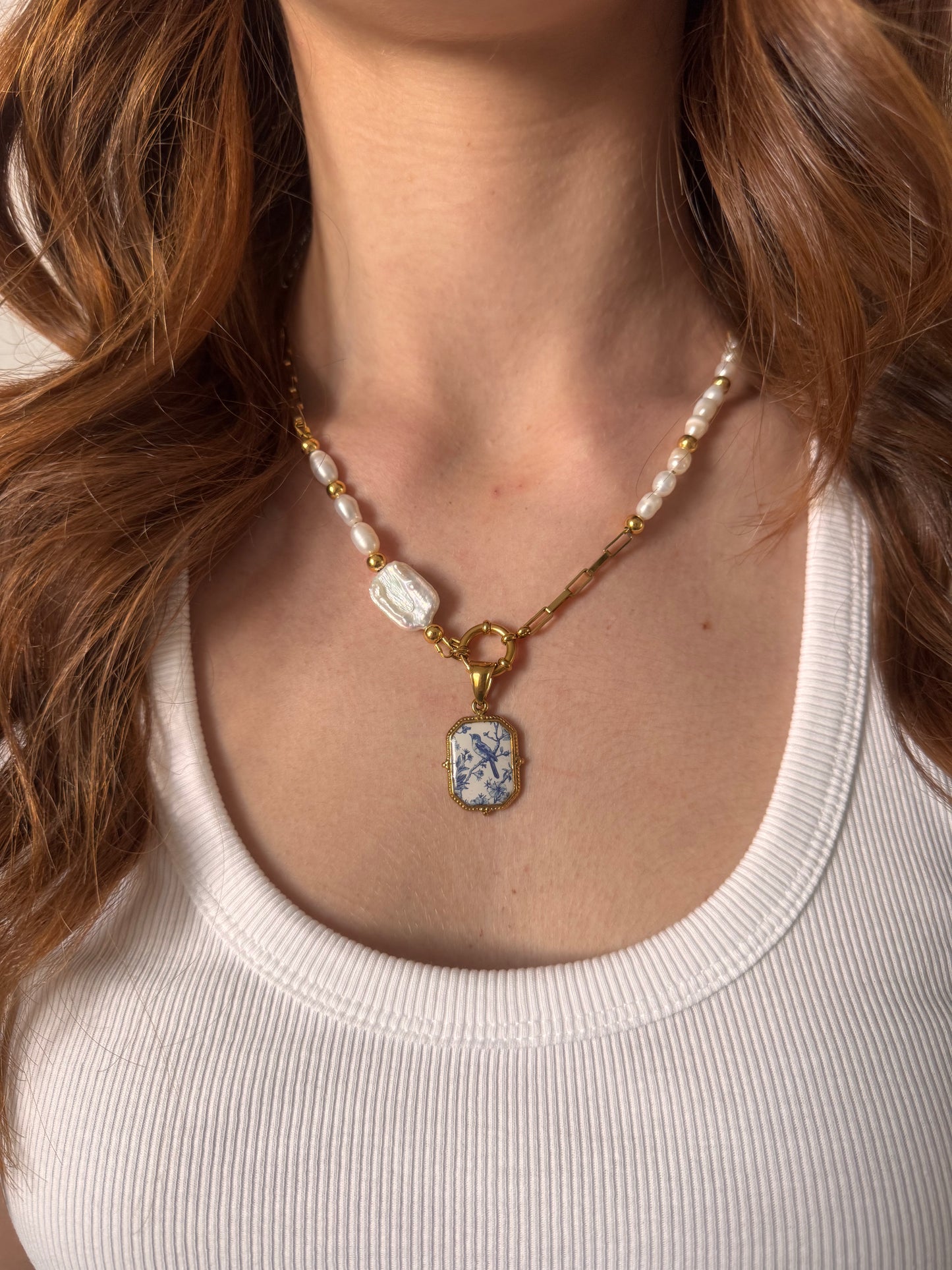 Collier Pearl Balance
