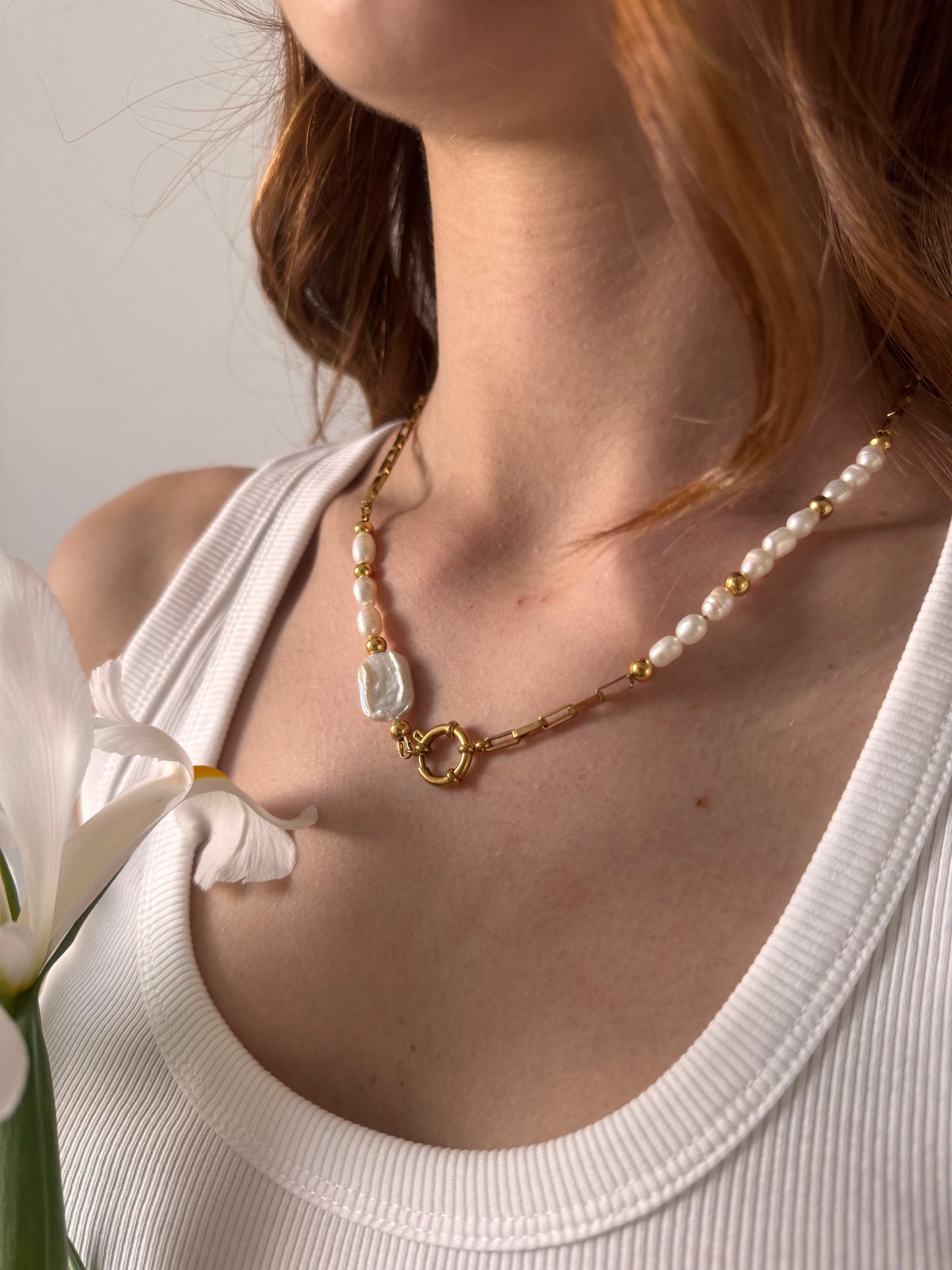 Collier Pearl Balance