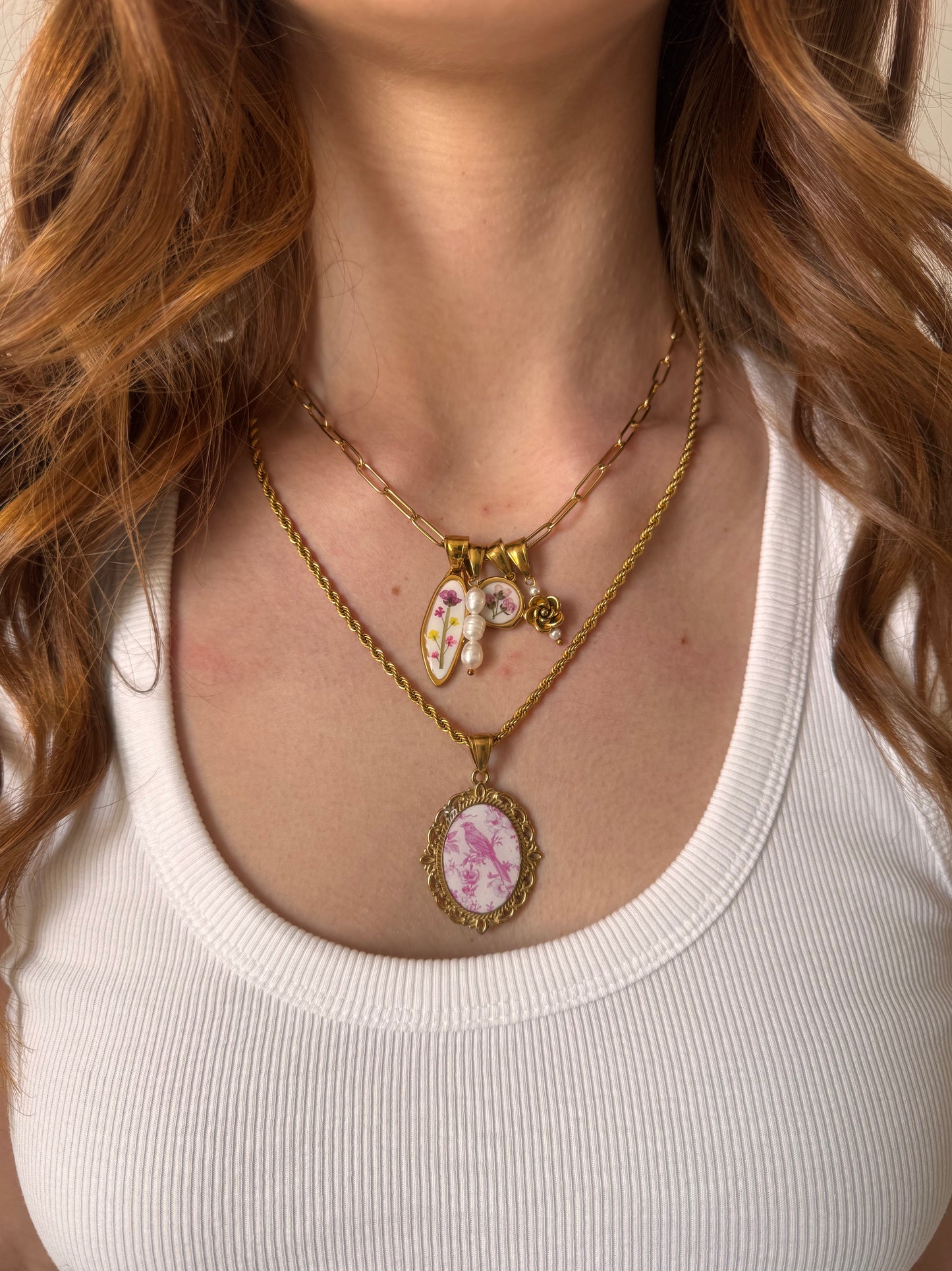 Ciondolo Vintage Rose