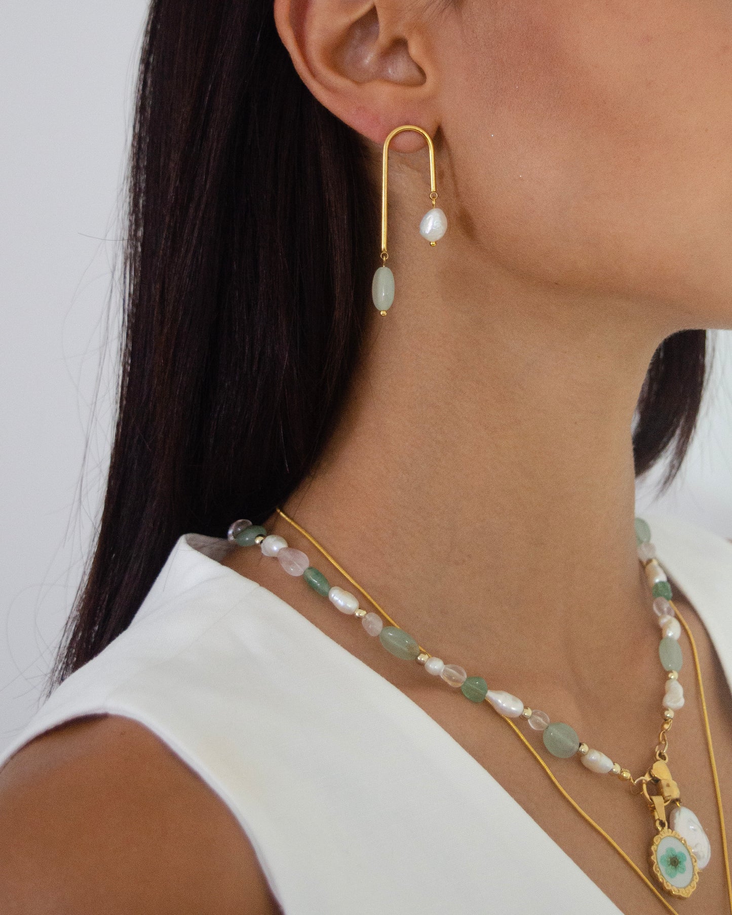 Orecchini Eos Verde